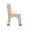 Flash Furniture Bright Beginnings  Commercial Grade Wooden Classroom Chairs, 9" Seat Height with Non-Slip Foot Caps and Built-In Carrying Handle, Natural, PK2 MK-KE24428-GG - alternate 10